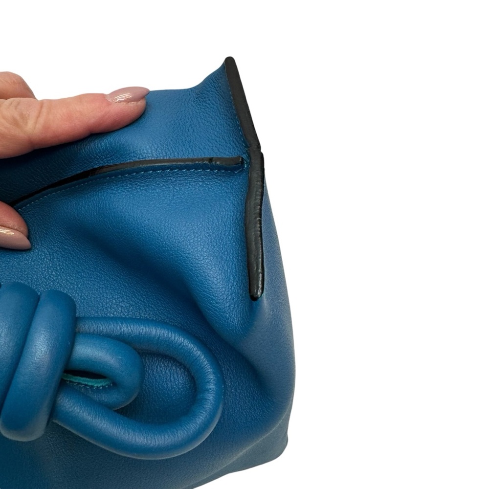 SOLD!! Loewe Blue Medium Flamenco Shoulder/Crossbody Bag - Picture 6 of 16